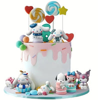 Hello Kitty Friends Mini Cake Decorating Figurines