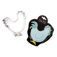 Coo kie Rooster Cookie Cutter. Stainless steel