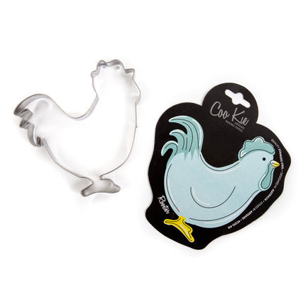 Coo kie Rooster Cookie Cutter. Stainless steel