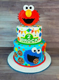Sesame Street Birthday Cake - Choose Your Design