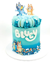 Bluey Buttercream Cake. Perfect for Bluey Fans