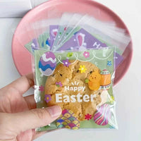Easter Theme Cookie Cello Bags x6
