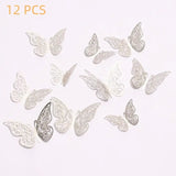 Butterfly Cake Decorations - 12 Piece