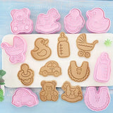 Baby Shower Cookie/ Fondant Cutter Set - 8 Pieces