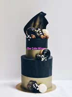 Black & Gold Theme Cakes