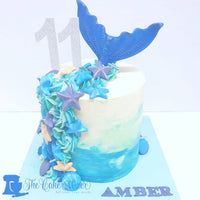 Mermaid Buttercream Cake. Choose Your Flavour - The Cake Mixer