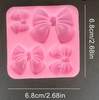 Silicone Bow Mould - 4 Sizes