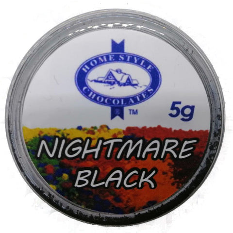Chocolate Colouring - Nightmare Black 5gm