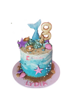 Mermaid Buttercream Cake. Choose Your Flavour - The Cake Mixer