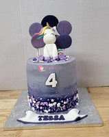 Cakes With 3D Unicorns