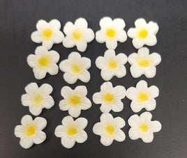 Mini Daisy Edible Cake Decorations x16. Gluten Free