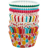 Wilton Baking Cups Dots & Stripes 150pk