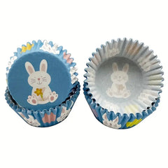 Easter Bunny Baking Cups Approx 25 per pack
