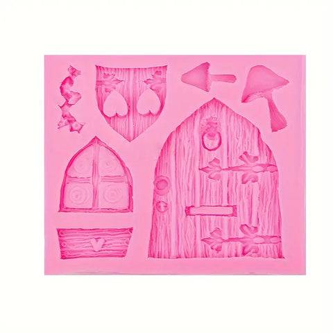 Fairy House Door & Window Mould