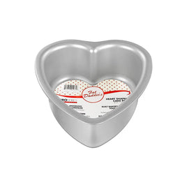 Fat Daddios Cake Pan Heart 6 x 3 Inch High