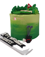 Golf Theme Custom Cake
