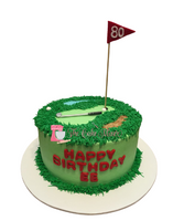Golf Theme Custom Cake