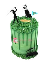 Golf Theme Custom Cake