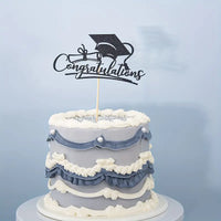 Congratulations Graduation Card Cake Topper