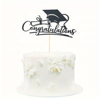 Congratulations Graduation Card Cake Topper