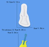 Guitar Silicone Mould. Cake Decorating Tool