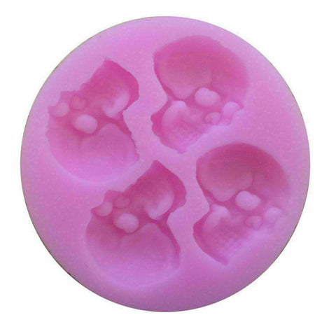 Small Skeleton Skull Silicone Mould