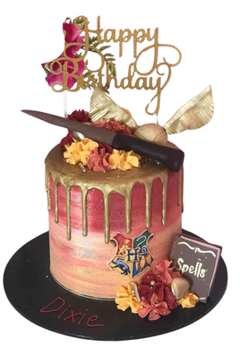 Harry Potter Buttercream Cake