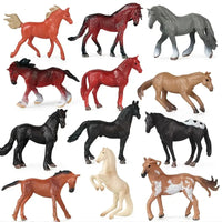 Miniature Horse Cake Decorations x3