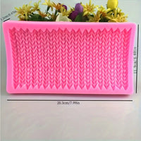 Knit Pattern Silicone Mould