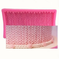 Knit Pattern Silicone Mould