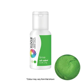 Vivid Oil Based Food Colouring Lime 21gm