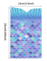 Mermaid Theme Party Bags x10