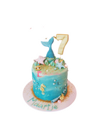 Mermaid Buttercream Cake. Choose Your Flavour - The Cake Mixer