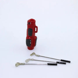 Mini Golf Bag & Clubs Cake Decoration