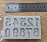Number Silicone Mould