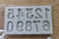 Number Silicone Mould