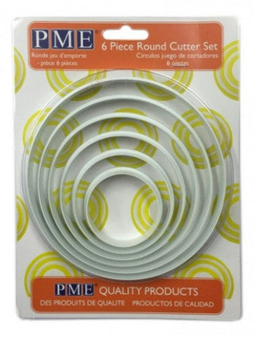 PME Round Cutter Set 6 Piece