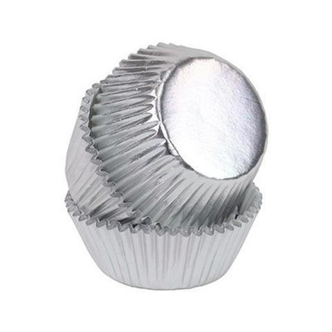 Mini silver Baking Cups x45 - PME