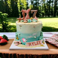 Mermaid Buttercream Cake. Choose Your Flavour - The Cake Mixer