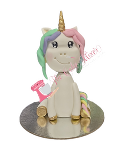 3D Unicorn Edible Cake Decoration