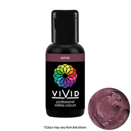 Vivid Wine Food Colouring Gel