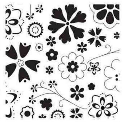 Modern Theme Cake Texture Sheets - 6 Designs to Choose From