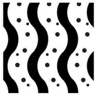 Modern Theme Cake Texture Sheets - 6 Designs to Choose From