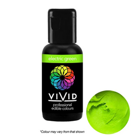 Vivid Electric Green Gel Food Colour 21gm