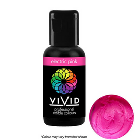 Vivid Electric Pink Gel Food Colour 21gm