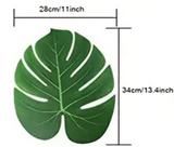 Artifical Monstera Leaf Cake Decoration/ Table Deecoration