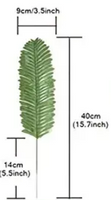 Artifical Monstera Leaf Cake Decoration/ Table Deecoration