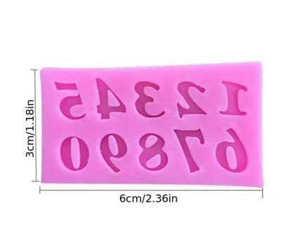 Alphabet Lower & Upper Case Silicone Mould Set