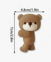 Cute Teddy Bear Cake Decoration Set