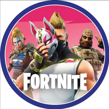 Fortnite Edible Image Cake Topper - The Cake Mixer
